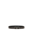 Brown Calf Leather Bos Taurus Regular BeltFerragamo’s Gancini Belt is a reversible, adjustable model designed for versatile elegance. The stitched rod lends a casual touch, while the ruthenium-finish buckle, with stylized double Gancini, adds character an