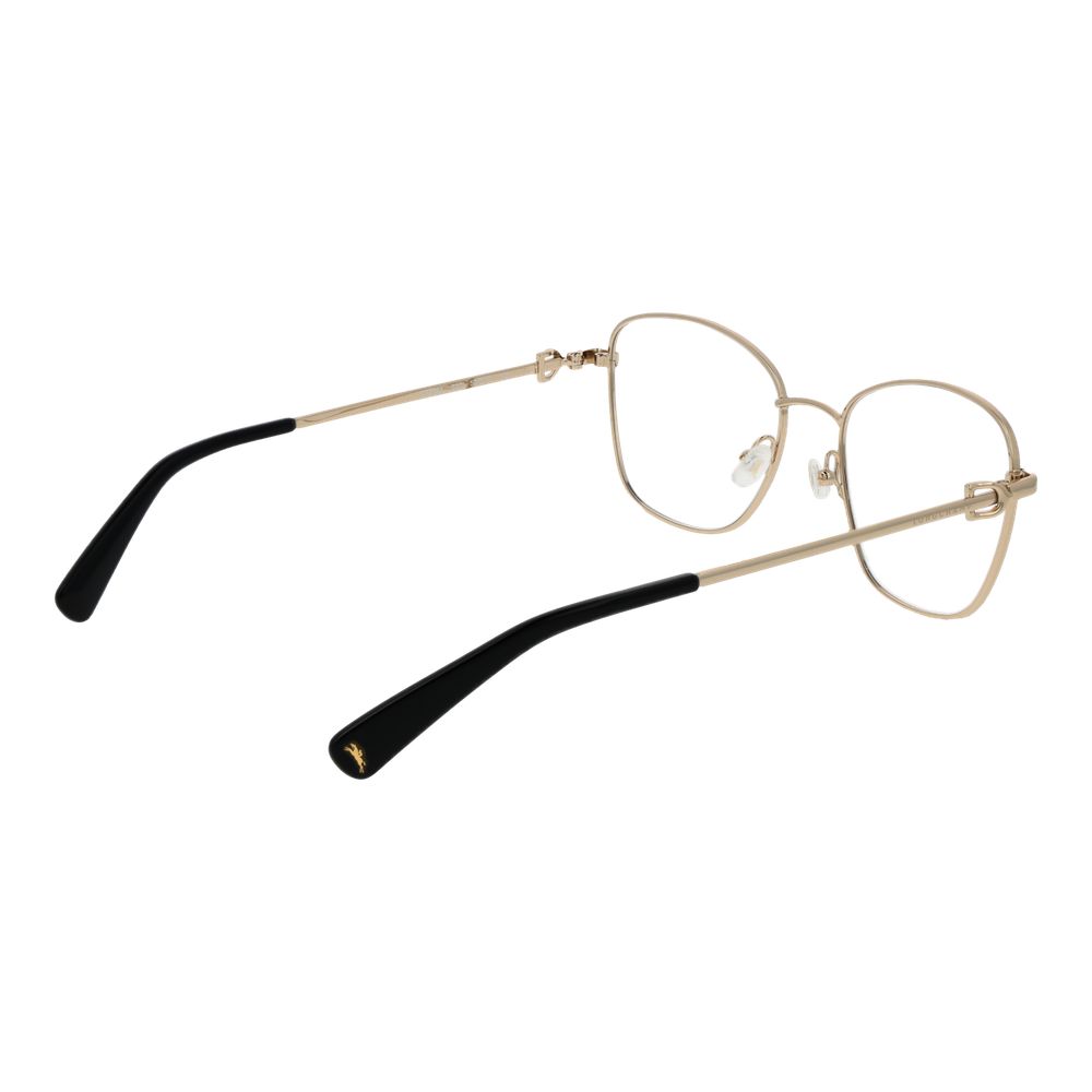 Black Metal Glasses with Full-Rim Frames