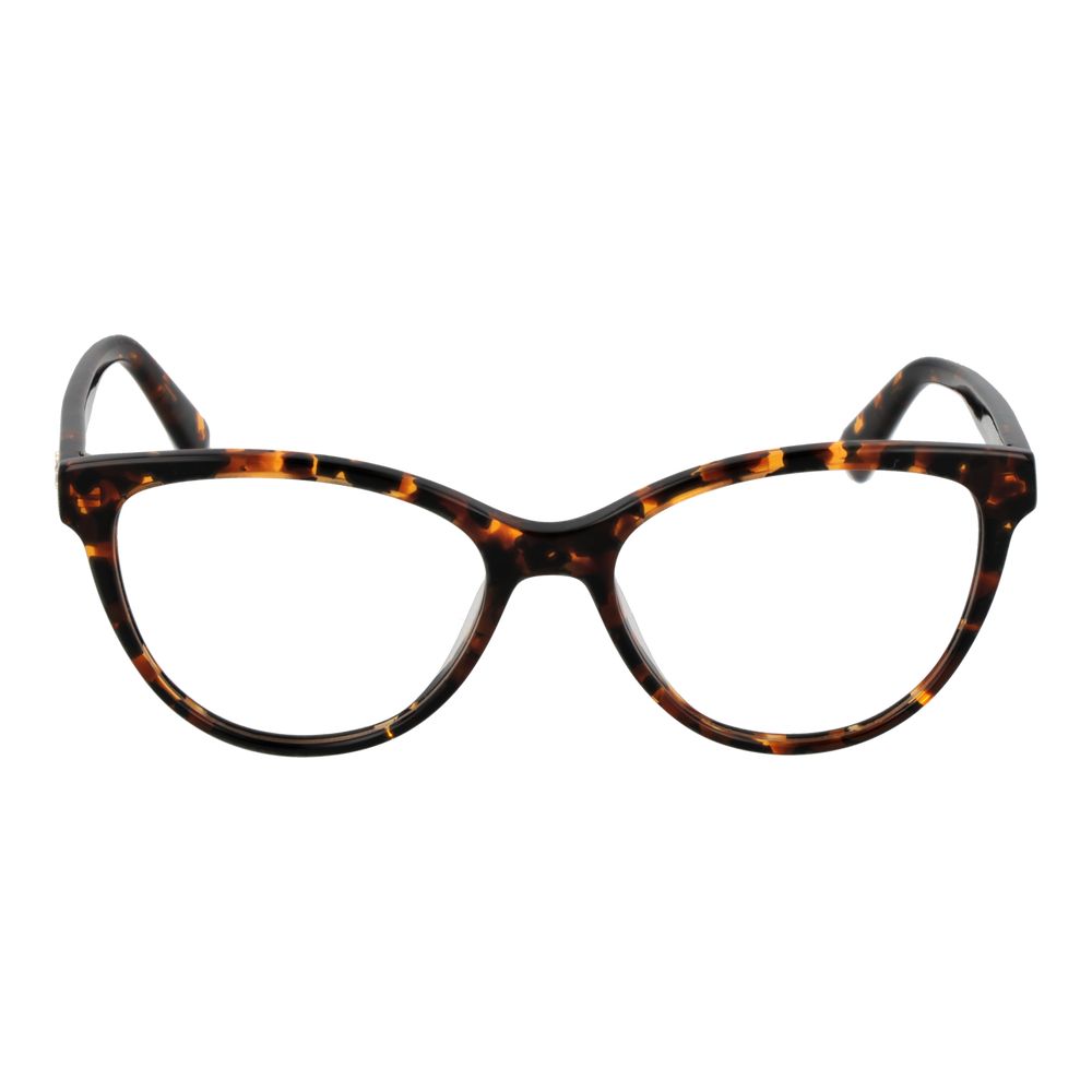 Brown Synthetic Cat Eye Glasses Frames