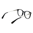 Black Metal Glasses (Frames)Gender Women Main color Black Frame color Black Frame material Metal Rim Style Full-Rim Lenses Color Demo glasses Lenses Material Plastic Lenses Effect No Extra Lenses width 51 Size 51-18-140 Lenses Height 45 Bridge width 18 Fr