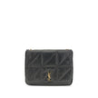 Black Lamb Ovis Aries Aries Shoulder BagThe Jamie Shoulder Bag by Saint Laurent is a sophisticated and timeless accessory. Made of soft lambskin leather, it features a front closure with magnetic flap that combines elegance and practicality. The embossed