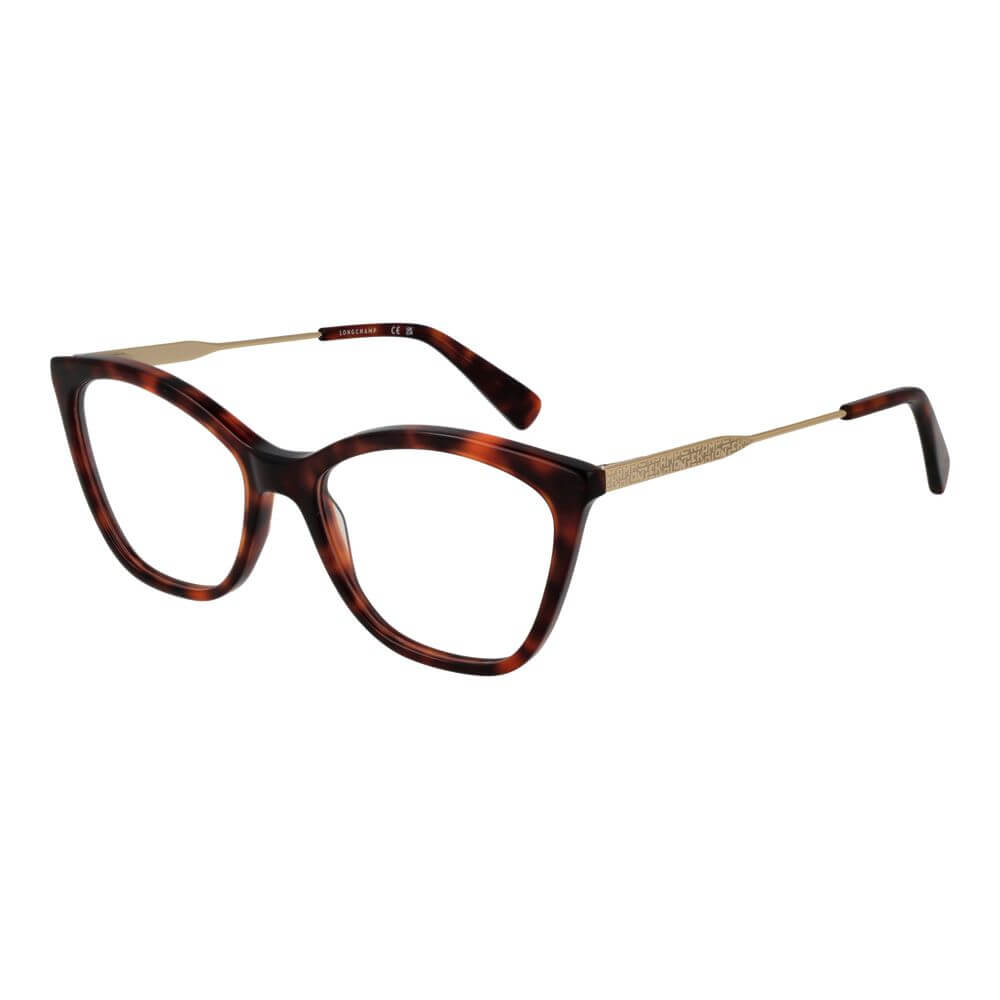 Brown Metal & Plastic Glasses (Frames)Gender Women Main color Brown Frame color Brown Frame material Metal & Plastic Rim Style Full-Rim Lenses Color Demo glasses Lenses Material Plastic Lenses Effect No Extra Lenses width 54 Size 54-17-145 Lenses Height 4
