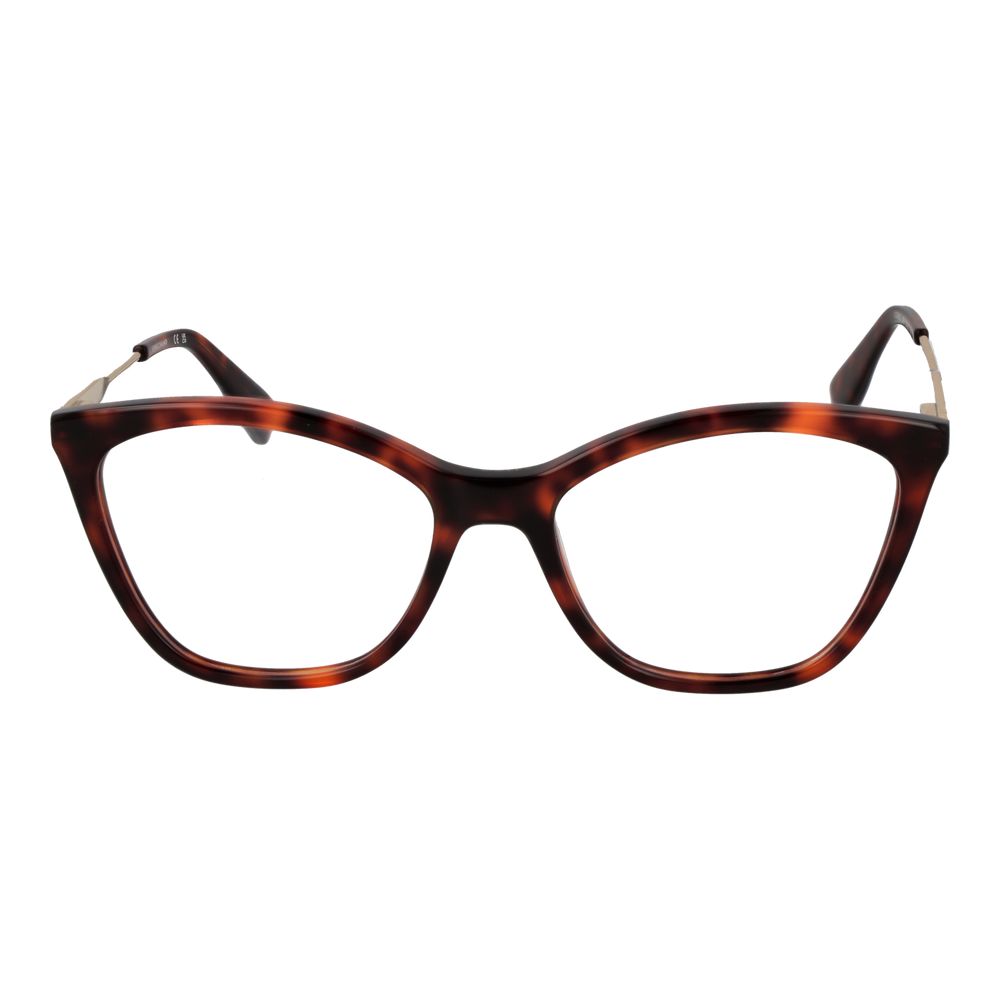 Brown Synthetic Cat Eye Glasses Frames