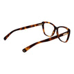 Brown Acetate Glasses (Frames)Gender Women Main color Brown Frame color Brown Frame material Acetate Rim Style Full-Rim Lenses Color Demo glasses Lenses Material Plastic Lenses Effect No Extra Lenses width 53 Size 53-14-140 Lenses Height 41 Bridge width 1