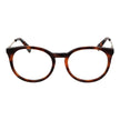 Brown Metal Glasses (Frames)Gender Women Main color Brown Frame color Brown Frame material Metal Rim Style Full-Rim Lenses Color Demo glasses Lenses Material Plastic Lenses Effect No Extra Lenses width 51 Size 51-18-140 Lenses Height 46 Bridge width 18 Fr
