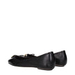Black Leather Ballet FlatsDescription: The product with MPN CHC25S08HQN001 and code F84532 leather in black is a ballet flats designed by Chloé. It has features like front detail.Black Leather Ballet Flats${tagsChloéAulae Black Leather Ballet Flats ChloéA
