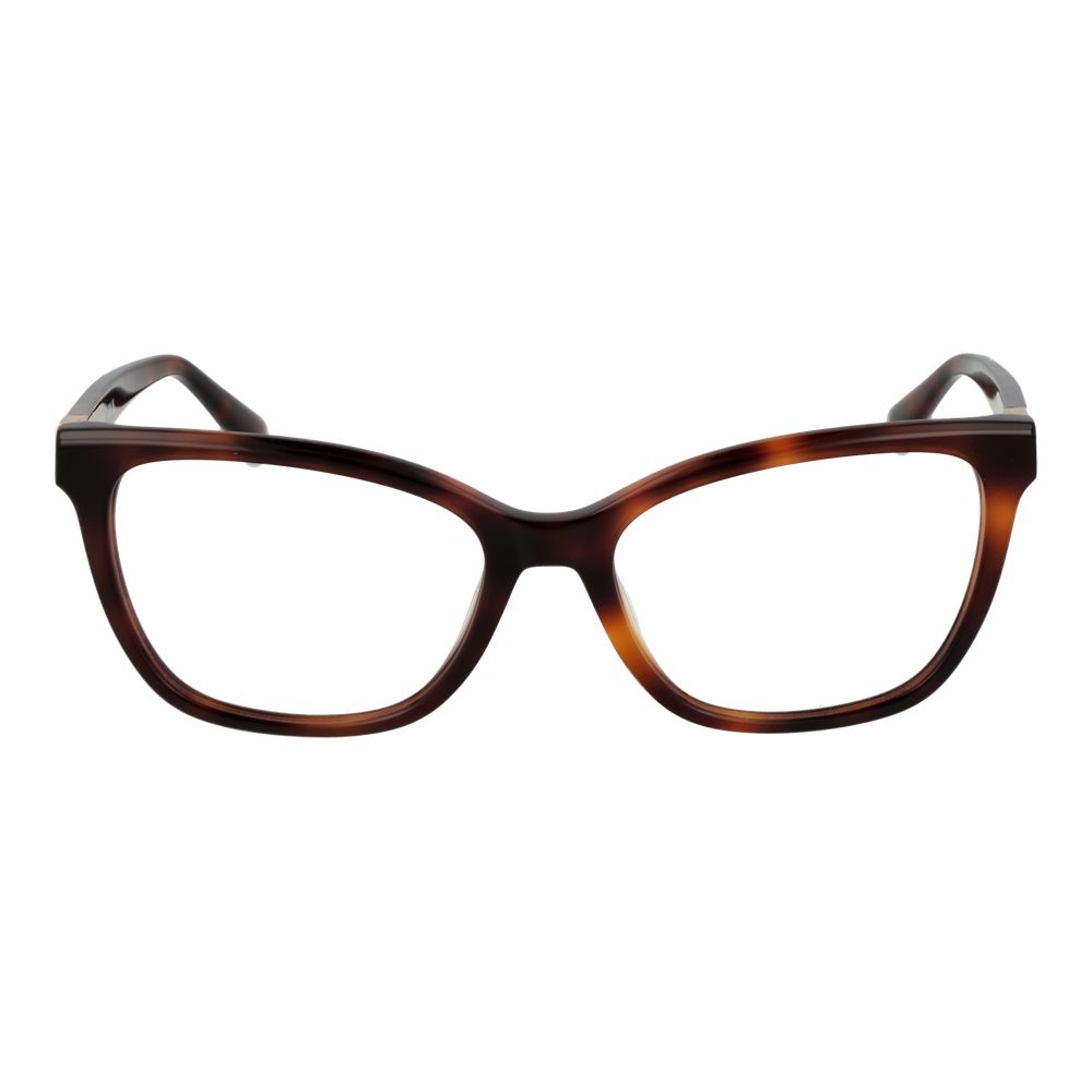 Brown Synthetic Cat Eye Glasses Frames