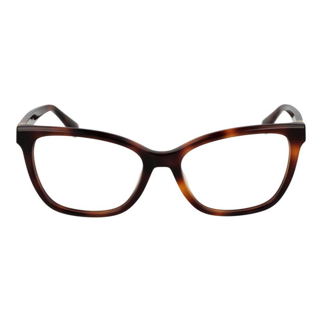 Brown Acetate Glasses (Frames)Gender Women Main color Brown Frame color Brown Frame material Acetate Rim Style Full-Rim Lenses Color Demo glasses Lenses Material Plastic Lenses Effect No Extra Lenses width 54 Size 54-17-140 Lenses Height 41 Bridge width 1