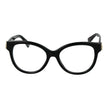 Black Acetate Glasses (Frames)Gender Women Main color Black Frame color Black Frame material Acetate Rim Style Full-Rim Lenses Color Demo glasses Lenses Material Plastic Lenses Effect No Extra Lenses width 52 Size 52-17-140 Lenses Height 46 Bridge width 1