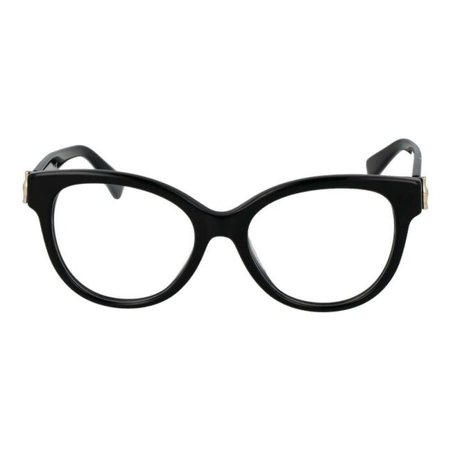 Black Acetate Glasses (Frames)Gender Women Main color Black Frame color Black Frame material Acetate Rim Style Full-Rim Lenses Color Demo glasses Lenses Material Plastic Lenses Effect No Extra Lenses width 52 Size 52-17-140 Lenses Height 46 Bridge width 1