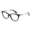 Black Metal Glasses (Frames)Gender Women Main color Black Frame color Black Frame material Metal Rim Style Full-Rim Lenses Color Demo glasses Lenses Material Plastic Lenses Effect No Extra Lenses width 53 Size 53-16-140 Lenses Height 39 Bridge width 16 Fr