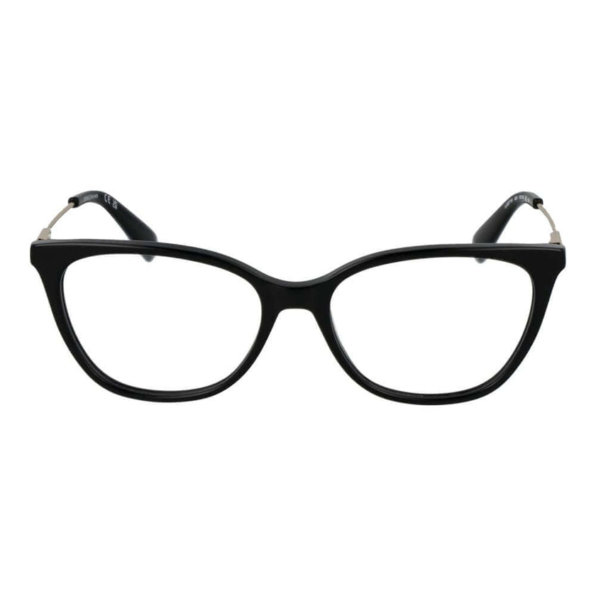 Black Metal Glasses (Frames)Gender Women Main color Black Frame color Black Frame material Metal Rim Style Full-Rim Lenses Color Demo glasses Lenses Material Plastic Lenses Effect No Extra Lenses width 53 Size 53-16-140 Lenses Height 39 Bridge width 16 Fr