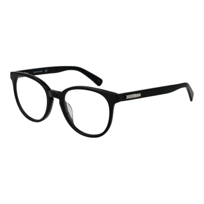 Black Cellulose Acetate Glasses (Frames)Gender Women Main color Black Frame color Black Frame material Cellulose Acetate Rim Style Full-Rim Lenses Color Demo glasses Lenses Material Plastic Lenses Effect No Extra Lenses width 51 Size 51-19-140 Lenses Heig