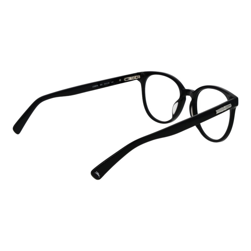 Black Synthetic Full-Rim Women's Glasses