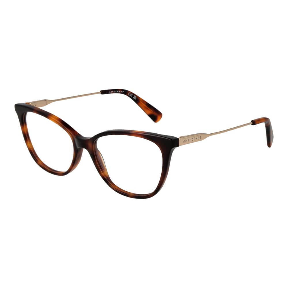 Brown Metal Glasses (Frames)Gender Women Main color Brown Frame color Brown Frame material Metal Rim Style Full-Rim Lenses Color Demo glasses Lenses Material Plastic Lenses Effect No Extra Lenses width 53 Size 53-16-140 Lenses Height 39 Bridge width 16 Fr