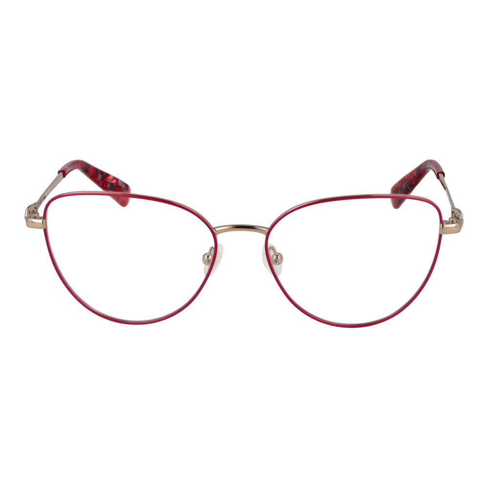 Rose Metal Glasses with Cat Eye Frames