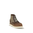 Brown Leather Lace-Up BootsThe Lace-Up Boot by Gucci reinterprets a classic silhouette with the brand’s iconic details. A GG fabric insert pays tribute to the Maison’s heritage, while the Goodyear construction ensures durability, artisanal quality, and lo