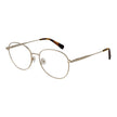 Gold Metal Glasses (Frames)Gender Women Main color Gold Frame color Gold Frame material Metal Rim Style Full-Rim Lenses Color Demo glasses Lenses Material Plastic Lenses Effect No Extra Lenses width 54 Size 54-17-140 Lenses Height 47 Bridge width 17 Frame