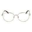 Gold Metal Glasses (Frames)Gender Women Main color Gold Frame color Gold Frame material Metal Rim Style Full-Rim Lenses Color Demo glasses Lenses Material Plastic Lenses Effect No Extra Lenses width 54 Size 54-17-140 Lenses Height 47 Bridge width 17 Frame