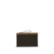 Beauty CaseBeauty Case by Fendi, jacquard design with iconic all-over contrasting repeated brand FF logo, iconic brand monogram pressure-stamped on the front, top zipper closure, applied pull at the slider to carry it by hand. Season: AW25 Dimension: 30×3