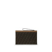 Beauty CaseBeauty Case by Fendi, jacquard design with iconic all-over contrasting repeated brand FF logo, iconic brand monogram pressure-stamped on the front, top zipper closure, applied pull at the slider to carry it by hand. Season: AW25 Dimension: 30×3