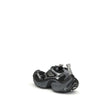Black Polyethylene Athletic SneakersThe 6xL Sneakers by Balenciaga feature a distressed effect that highlights their streetwear character. Made from a combination of mesh, polyurethane, and polyester, they stand out with the Balenciaga logo embossed on th