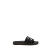 Black Polyethylene SandalsThe Arrow Slides by Off-White are a casual and distinctive accessory, designed for an urban and contemporary style. They feature a clean silhouette with a wide, comfortable strap, highlighted by the brand’s contrasting white embl