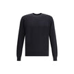 Wool SweaterFendi’s Wool Sweater is a classic and refined piece, crafted with ribbed detailing on the crew neck, hem and cuffs for a comfortable and curated fit. The brand’s iconic logo, stitched tone-on-tone on the front, adds an understated touch of ele