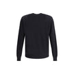Wool SweaterFendi’s Wool Sweater is a classic and refined piece, crafted with ribbed detailing on the crew neck, hem and cuffs for a comfortable and curated fit. The brand’s iconic logo, stitched tone-on-tone on the front, adds an understated touch of ele