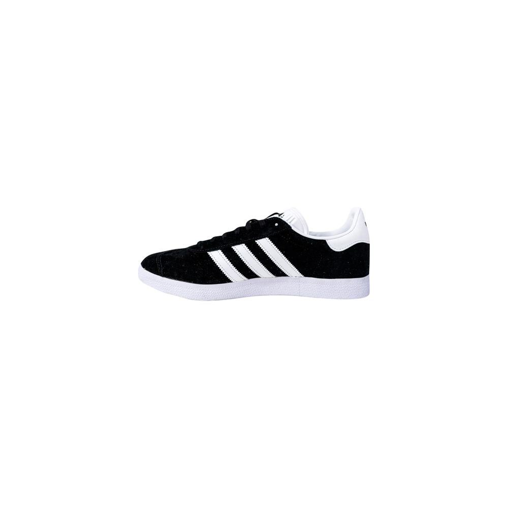 Black Synthetic Low Top Sneakers Adidas Gazelle