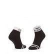 Black Cotton SockExperience the comfort and timeless style of Calvin Klein QUARTER 2P LOGO women’s socks. This convenient 2-pack combines quality with iconic design: the Calvin Klein logo stands out on the elastic band, adding a distinctive touch to any o