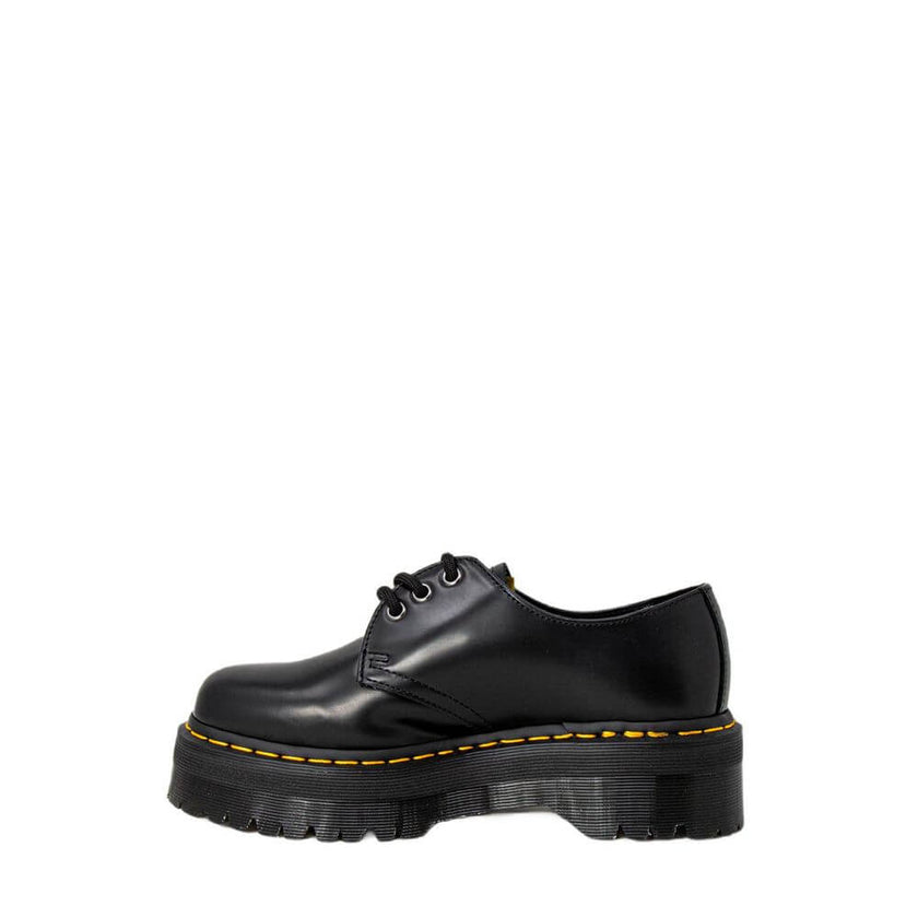 Black Leather Lace-Up BootsThe Dr. Martens 1461 QUAD 25567001 women’s lace-up shoes are a must-have for those seeking style and comfort. Made from 100% high-quality leather, these shoes offer exceptional durability and an iconic look. The classic design i