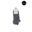 Gray Elastane SocksCalvin Klein SNEAKER 2P ALL OVER 701218715 men’s low-cut socks are the perfect choice for those seeking comfort and style every day. This set includes two pairs: one with a solid color and contrasting cuff, and one featuring the iconic