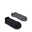 Gray Elastane SocksCalvin Klein SNEAKER 2P ALL OVER 701218715 men’s low-cut socks are the perfect choice for those seeking comfort and style every day. This set includes two pairs: one with a solid color and contrasting cuff, and one featuring the iconic