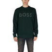 Green Cotton SweatshirtThe Boss JERSEY WE BASIC CREW 50487133 men’s crew neck sweatshirt is an essential piece with a modern and minimalist design. Made from 100% high-quality cotton, it offers a soft and comfortable feel against the skin. The contrasting