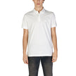 White Cotton Polo ShirtThe Boss Passertip 10256683 01 50507699 men’s short-sleeved polo is the perfect choice for those seeking a refined and contemporary look. Made from a high-quality blend of 95% cotton and 5% elastane, this polo ensures comfort, softn