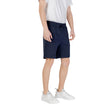 Blue Cotton Bermuda ShortsThe Boss Sewalk 10234591 02 50511726 men’s bermuda shorts are crafted from 100% cotton, ensuring exceptional comfort and breathability, perfect for warm seasons. Featuring a regular fit, these shorts come with an elastic waistban
