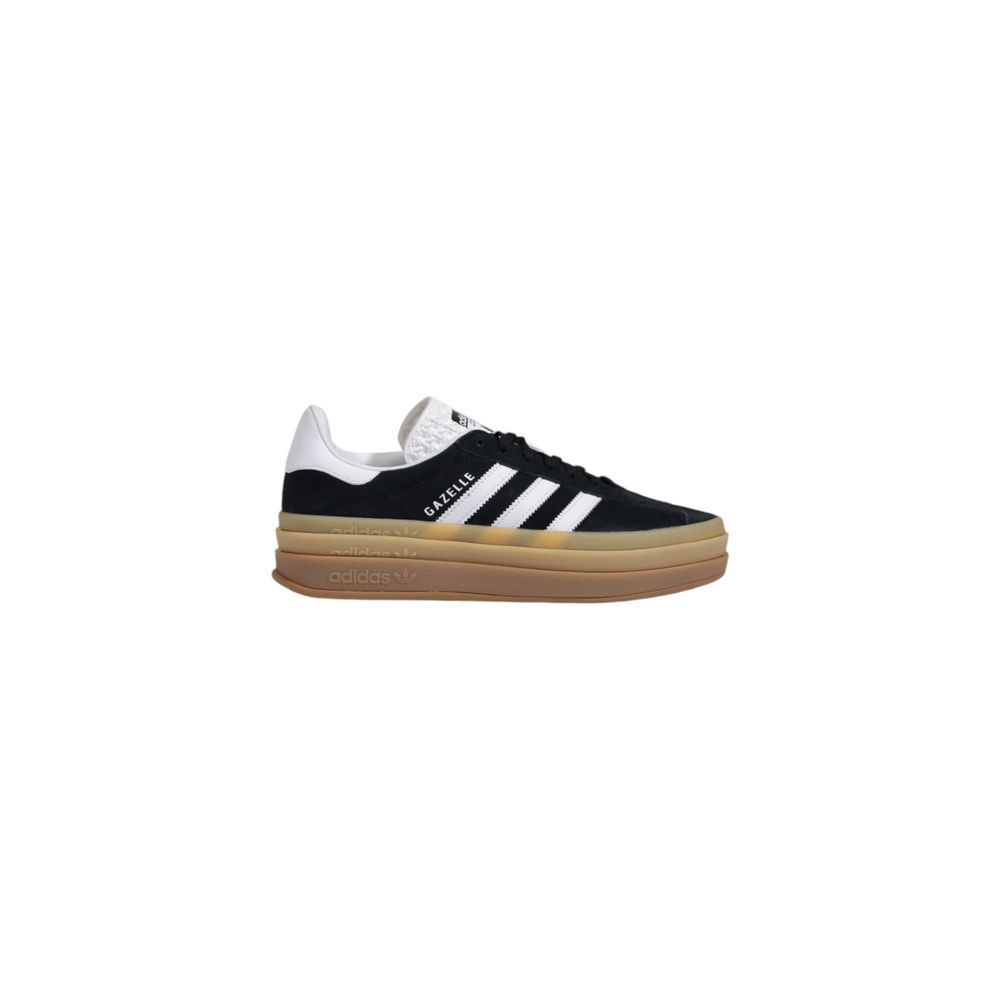 Schwarze Leder-Sneaker (Low Top)