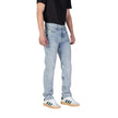 Light Blue Organic Cotton Relaxed Fit JeansThe Calvin Klein Jeans STANDARD STRAIGHT J30J327434 men’s jeans offer the perfect blend of casual style and sustainability. Featuring a regular/loose fit, they ensure a relaxed feel while maintaining a modern and