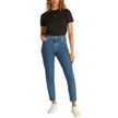 Black Recycled Cotton T-ShirtDiscover the Calvin Klein Jeans WOVEN LABEL REGULAR short-sleeve t-shirt for women, an essential piece for your wardrobe. Made from 100% recycled cotton, this t-shirt provides a soft and comfortable feel against the skin. The