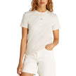 Beige Recycled Cotton T-ShirtDiscover the Calvin Klein Jeans WOVEN LABEL REGULAR short-sleeve t-shirt for women, an essential piece for your wardrobe. Made from 100% recycled cotton, this t-shirt provides a soft and comfortable feel against the skin. The