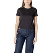 Black Recycled Cotton T-ShirtDiscover the Calvin Klein Jeans PLACED INSTITUTIONAL J20J225524 short sleeve t-shirt for women, made from 100% recycled cotton for exceptional comfort and a perfect fit. This model features a minimalist design with the Calvin