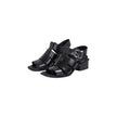 Black Polyester SandalThe Calvin Klein Jeans HEEL SQUARE MG BUCKLE YW0YW01708 women’s sandals offer a perfect blend of modern style and everyday comfort. Crafted from a mix of polyester (60%) and polyurethane (40%), these sandals feature an elegant silhou