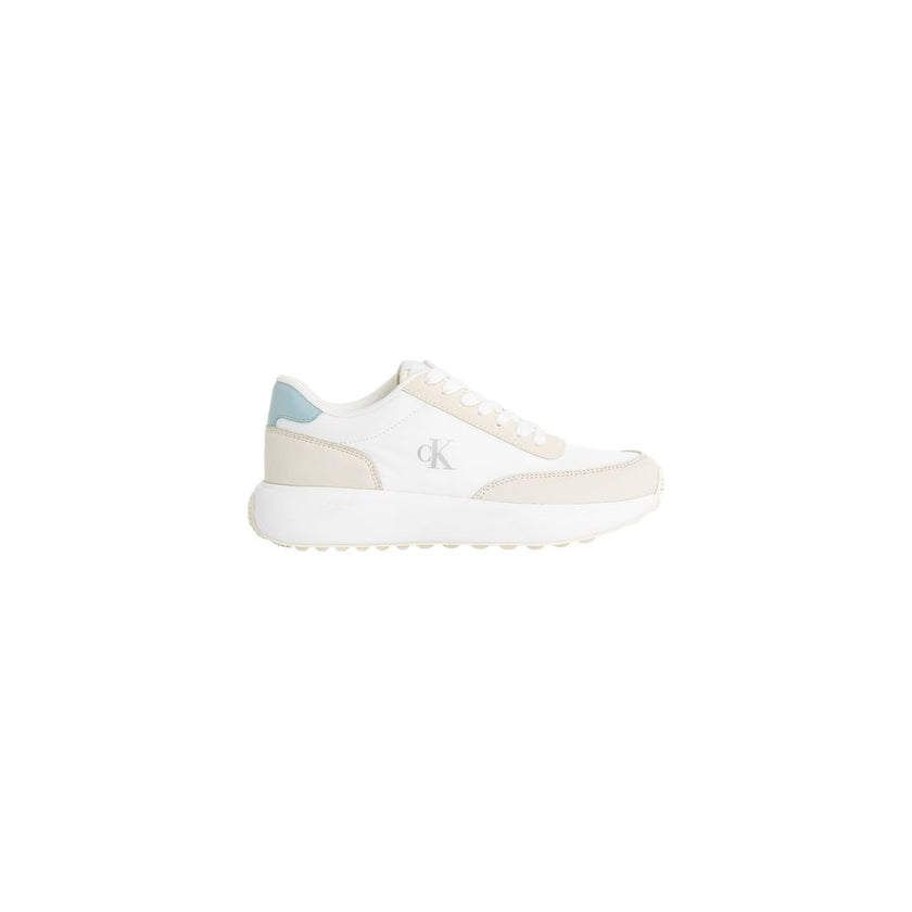 Cream Leather SneakerThe Calvin Klein Jeans ATHLEISURE RUNNER YW0YW01774 women’s sneakers perfectly combine sporty style with urban elegance. Crafted from 100% premium leather, these shoes offer outstanding comfort and long-lasting durability. The design