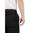 Black Cotton BermudaDiscover the Boss Chino-Slim Shorts, an essential piece for the modern man’s wardrobe. Made from 97% cotton and 3% elastane/lycra, these shorts provide a comfortable fit and great freedom of movement. The slim fit design ensures a cont
