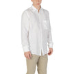 White Linen Dress ShirtDiscover the Boss Relegant long-sleeve shirt for men, an essential piece for your wardrobe. Made from 100% linen, this shirt offers a fresh and lightweight feel, perfect for warmer days. Its elegant design features a comfortable fit