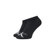 Black Cotton SocksDiscover the comfort and style of Calvin Klein Jeans women’s socks 2P MONOGRAM. Made with high-quality materials, these socks are composed of 70% cotton, ensuring unmatched softness, while the 26% polyester provides durability and resist