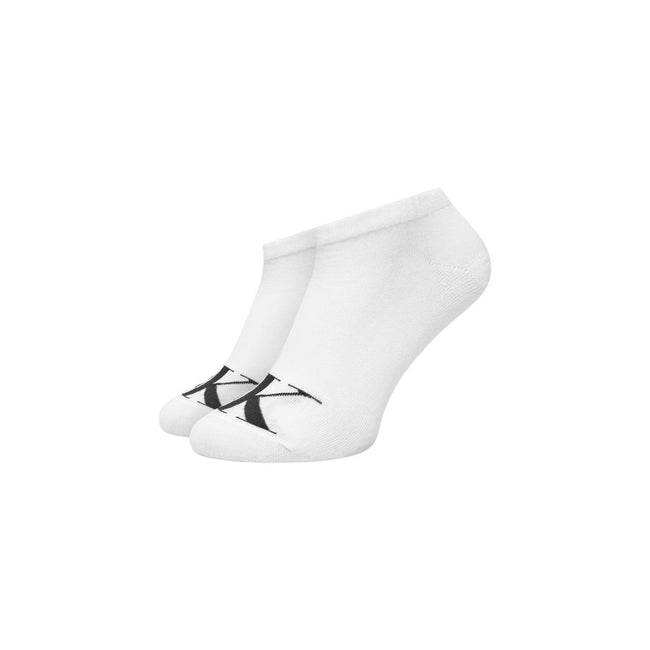 White Cotton SocksDiscover the comfort and style of Calvin Klein Jeans women’s socks 2P MONOGRAM. Made with high-quality materials, these socks are composed of 70% cotton, ensuring unmatched softness, while the 26% polyester provides durability and resist