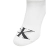 White Cotton SocksDiscover the comfort and style of Calvin Klein Jeans women’s socks 2P MONOGRAM. Made with high-quality materials, these socks are composed of 70% cotton, ensuring unmatched softness, while the 26% polyester provides durability and resist