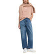 Blue Cotton Mom JeanThe Calvin Klein Jeans 90’S LOOSE J20J225069 mom and regular jeans for women are the perfect blend of comfort and style. Made from a composition of 80% cotton and 20% recycled cotton, these jeans provide an excellent fit while minimizi